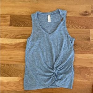 NWOT Altard State Front Twist Tank in Blue